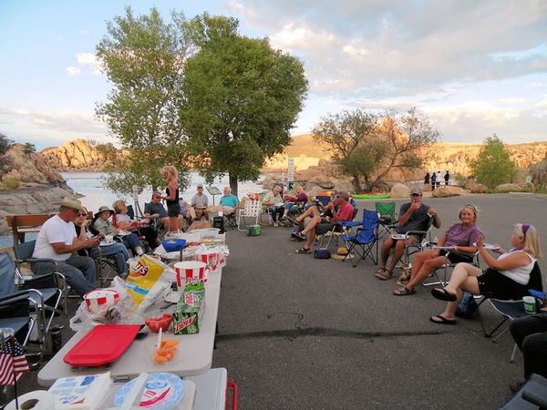 Full Moon Potluck and Kayaking at Watson Lake